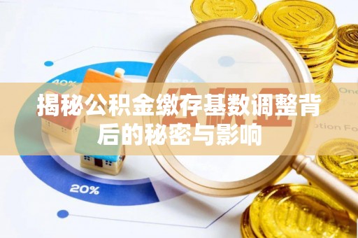 肃州揭秘公积金缴存基数调整背后的秘密与影响