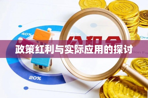 肃州政策红利与实际应用的探讨