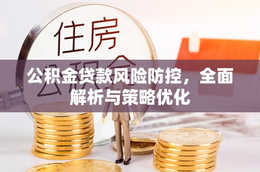 肃州公积金贷款风险防控，全面解析与策略优化
