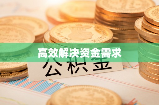 肃州高效解决资金需求