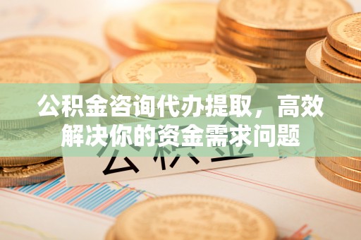 肃州公积金咨询代办提取，高效解决你的资金需求问题