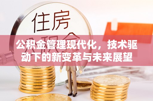 肃州公积金管理现代化，技术驱动下的新变革与未来展望