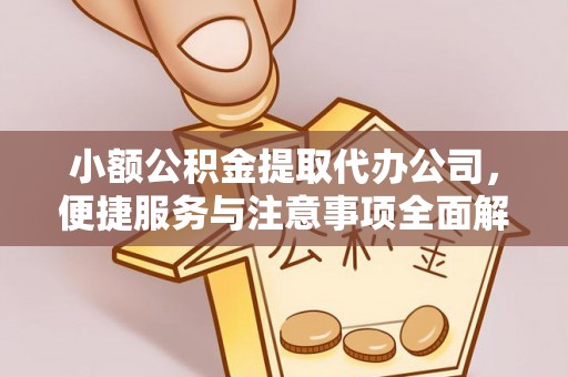 肃州小额公积金提取代办公司，便捷服务与注意事项全面解析