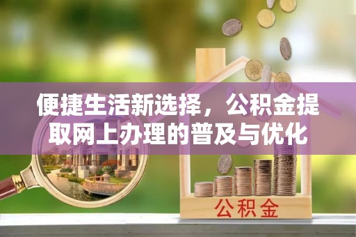 肃州便捷生活新选择，公积金提取网上办理的普及与优化