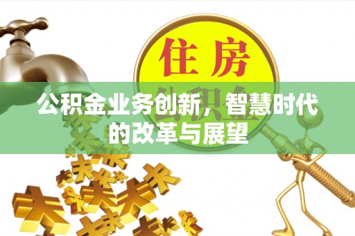 肃州公积金业务创新，智慧时代的改革与展望